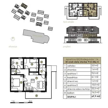 Apartma Jost Golte Appartement Mozirje