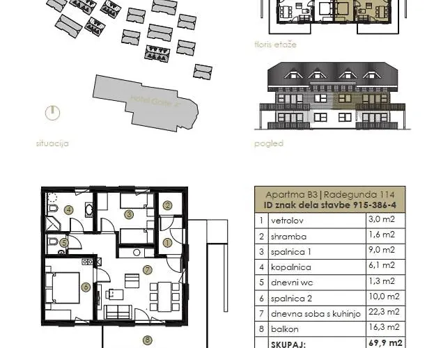 Apartma Jost Golte Appartamento Mozirje